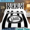 Benutzerdefinierter Name Sturm Graz Fußballwappen 3-teiliges Bettwäscheset für Schlafzimmer Studentenwohnheim, inklusive 1 Bettbezug und 2 Kissenbezügen, große Größe, Fangeschenk