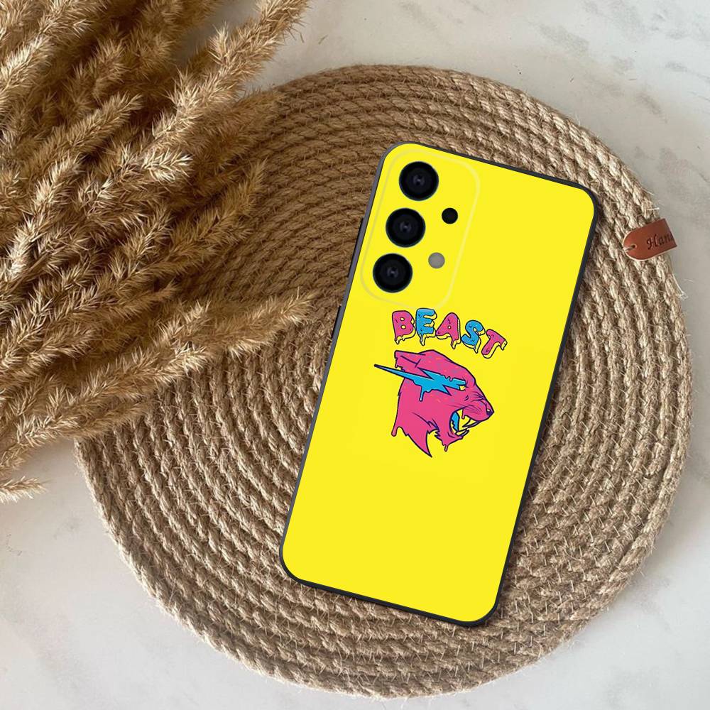 

Jimmy Mr B- Beast Phone Case For Samsung S25,S24,S21,S22,S23,S30,Ultra,S20,Plus,Fe,Lite,Note,10,9,5G Black Cover Samsung S21lite