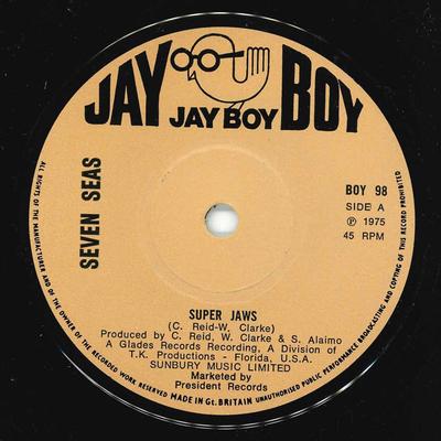 7inch Record SEVEN SEAS - Super Jaws BOY98 Jay Boy 1975 UK Soul/Funk Used