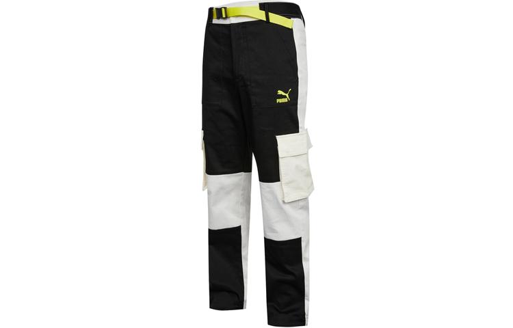 PUMA Casual Pants Men s Black Thickened Cargo Pants 534682-01 S