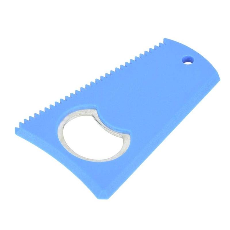 Multifunctional Surfboard Wax Comb Scraper Board Maintenance Tool with Bottles Opener, Surfboard Wax Scraper Wax Comb