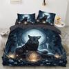 3D Print Bed Sheet Set Animal 3d Wolf Bedding Set Single Twin Full Queen King Size Bed Set Adult Kid Bedroom Duvet Cover Sets