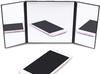 Tri-Fold LED Car Vanity Mirror with Sun Visor Attachment