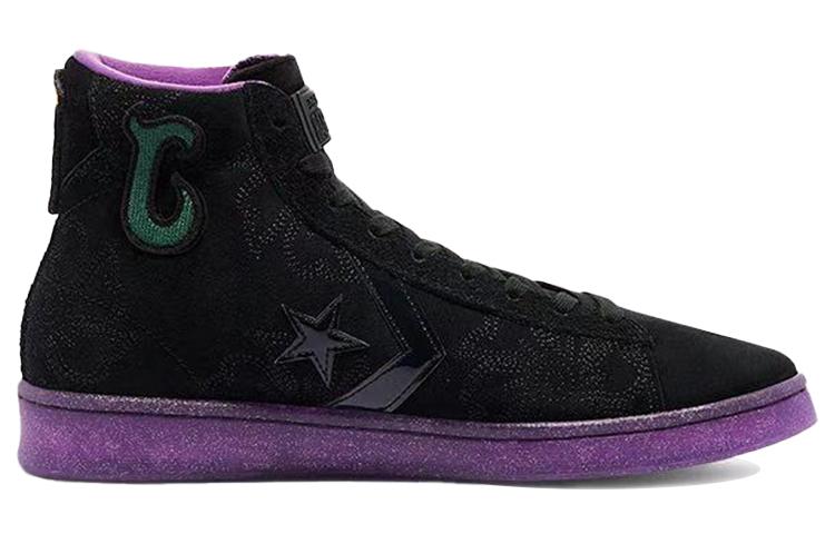 Pro Leather Joe Freshgoods X Pro Leather Converse High 'Black Purple' 170645C