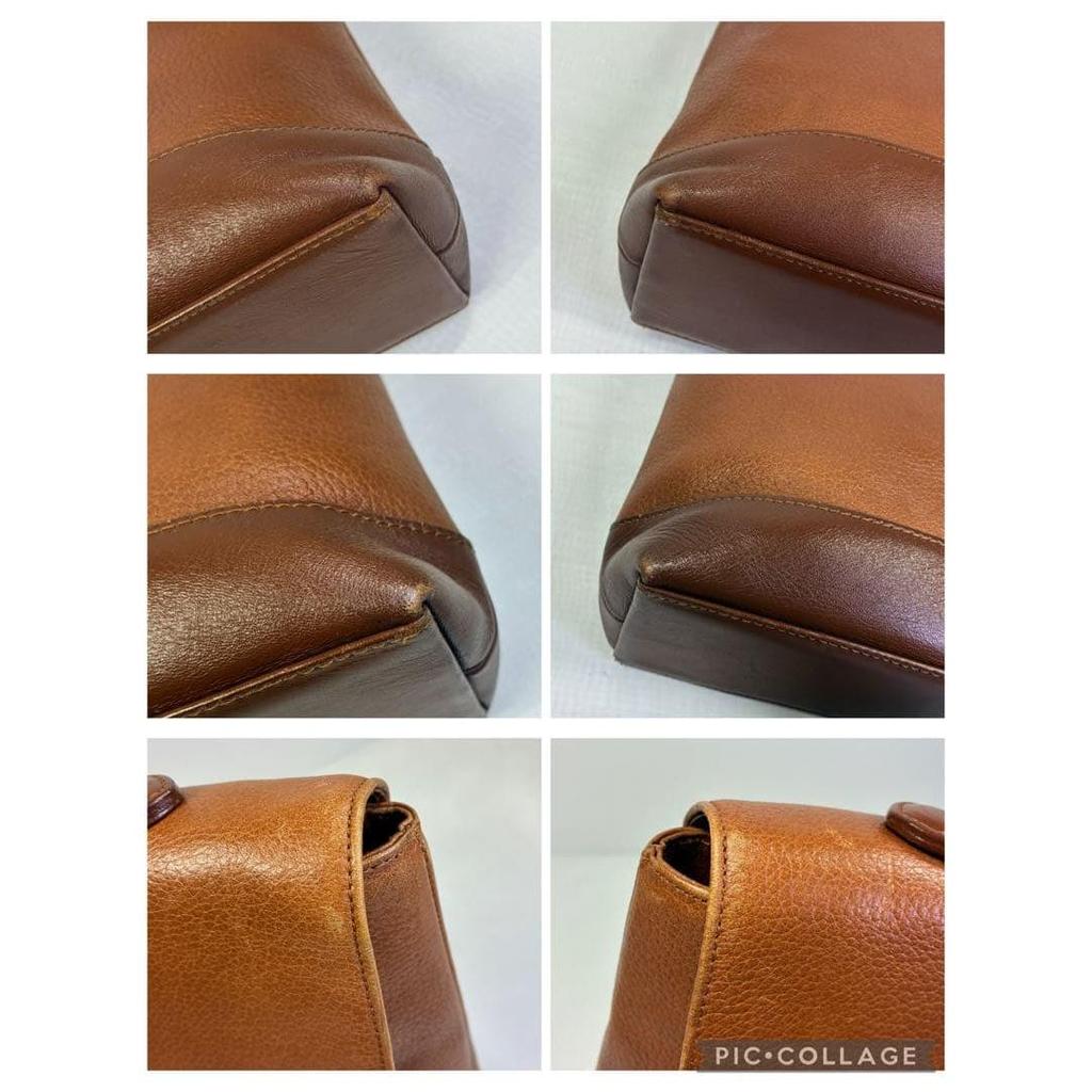 Used Burberrys Vintage 2-Way Leather Briefcase