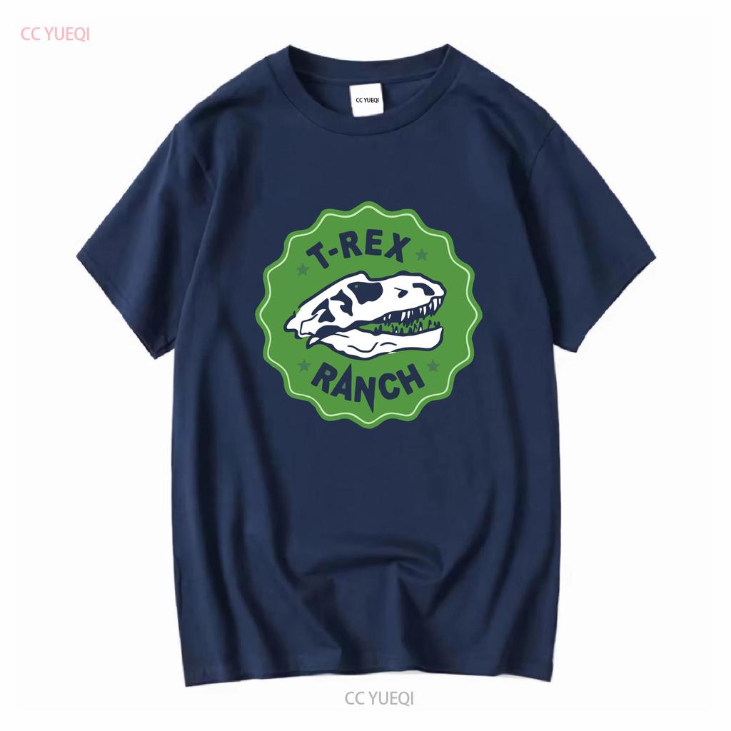 Parkwachter Kinder T-shirt Rex Ranch Dinosaurus Verjaardag Pasen Top vintage Gewassen streetwear grafisch Veelzijdig Rekbaar