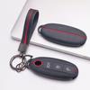Silicone Car Key Cover with KeyChain for Dongfeng Fengguang S560 500 370 Aeolus A60 E70 Yixuan Forthing S500 F600 Rich Navara Yulon