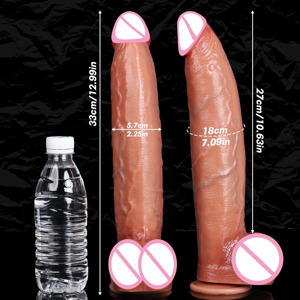 Realistic Dildos Adult Sexy Toys Silicone Layer Penis for Woman Men Vagina Anal Massage Stimulator Dick Sex Toys Adult Supplies