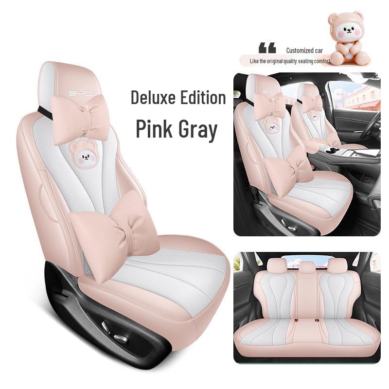 BYD Sea Lion 06dmi/06ev Leather Seat Covers - Full Coverage Cushion Special