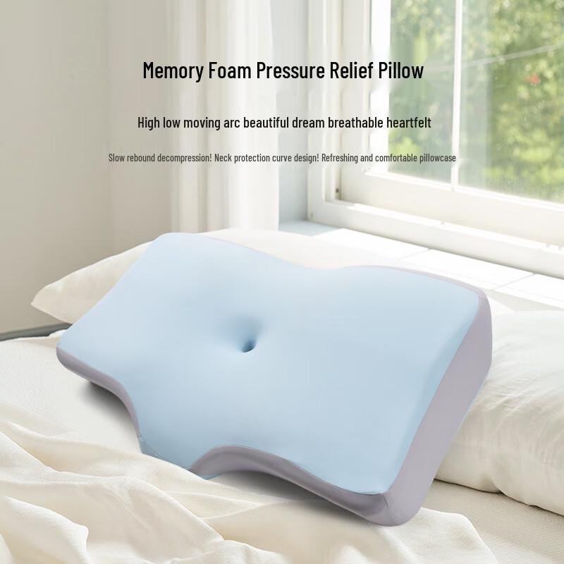 OLOMM Contoured Memory Foam Pillow