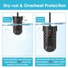 200W Einstellbare Temperatur Mini-Thermostat Heizstab, Tauchbarer Aquarium Schildkrötenbecken Heizstab, Für 90L Fischbecken Kapazität