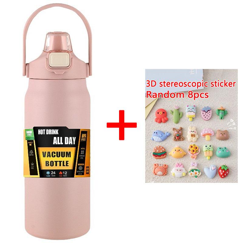 

1,5 л термобутылка из нержавеющей стали большой емкости термокружка для воды портативная вакуумная кружка термос 1500 мл изолированный стакан 830ml