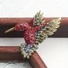 SKEDS Vintage Süße Kolibri Brosche Damen Corsage Mantel Pin Luxus Schmuck für Damen Hochzeitsfeier Accessoires Gutes Geschenk