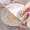 5Pcs Double Side Dishwashing Sponge Pan Pot Dish Wash Sponges Cleaning Tools Kitchen Tableware Dish Washing Brush