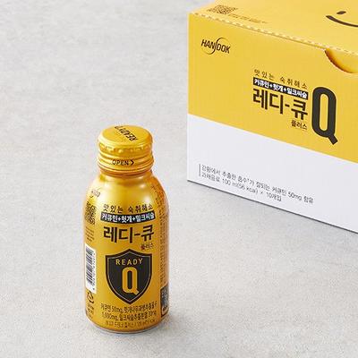 [Ready Q] Akşamdan kalmalık giderici içecek artı 10 şişe