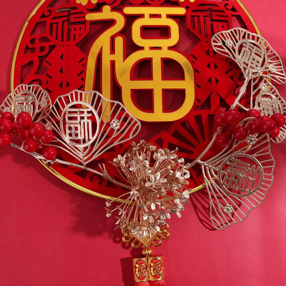 Hanging Spring Festival Pendants Chinese Style Fu Character Pendant  Gift Giving