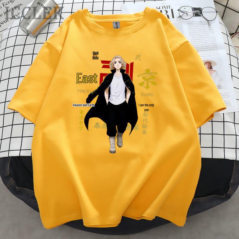 Tricou Unisex cu Mânecă Scurtă Anime Tokyo Avengers 2021