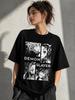 Demon T-Shirt and Kids Tshirt, Kimetsu No Yaiba Anime Graphic Tee, Manga Style Shirt and Kids Tshirt, Unisex Otaku Gift for Her Him