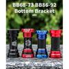 MUQZI Keramik Innenlager BB68 BB73 Gewinde BB86 BB90 BB92 Press Fit Fahrrad Innenlager für 22 24mm Kurbelgarnitur