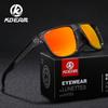 Lunettes de soleil polarisées design classique marque KDEAM pour hommes Lentille miroir avec revêtement Lunettes de soleil sport de voyage ovales Mode Lunettes pour femmes