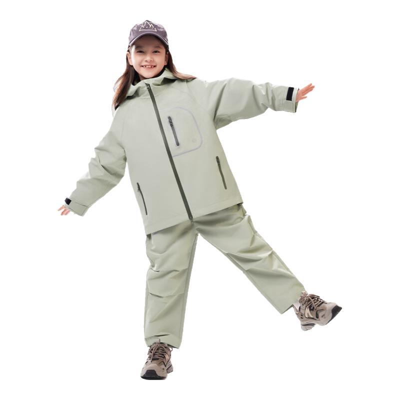 EBAER Kids  Outdoor Windproof Hooded Jacket 130