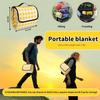 Picnic Outdoor Blankets, Extra Large 79x79in Beach Blanket, Thick 3-Layers Camping Waterproof Mat for Camp Hiking Park, Portable Foldable Rug
