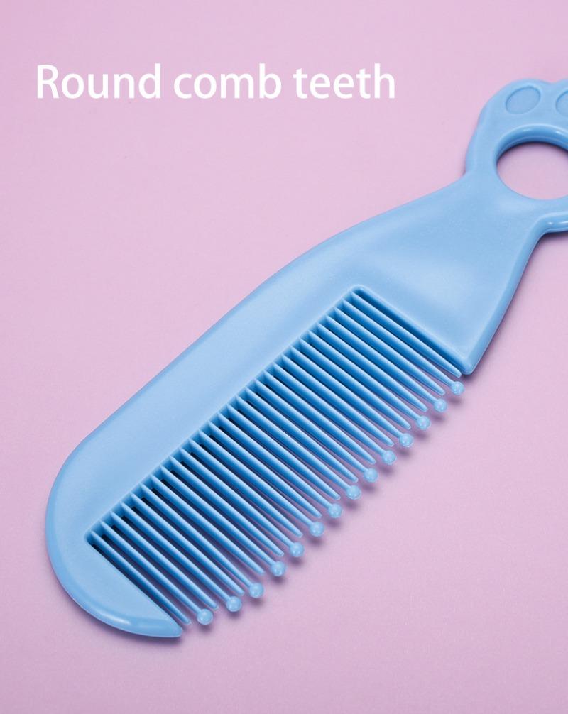 6-teiliges/Set Babypflegeprodukte-Set, Babykamm, Bürste, Schere, Pflegeset, Babypflege