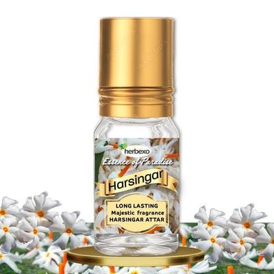 Harsingar Attar, essência floral pura e natural, sem álcool, fragrância natural de longa duração