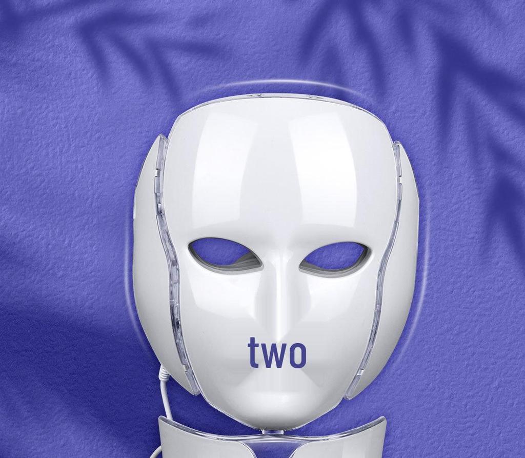 Cross-border Spectrometer Beauty Mask & Neck 7-Color Light Therapy Instrument