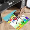 Numberblocks3 Printed Absorbent Washable Carpet, Non-Slip Bathroom Mats, Kitchen Rugs, Yoga Mat,Living Room Entrance, Camping Picnic Rugs