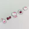 Hot Miniso Cute Sanrio Hello Kitty Series Hole Shoes Accessories Anime Cinnamoroll Diy High Face Value Jewelry For Friends Gift