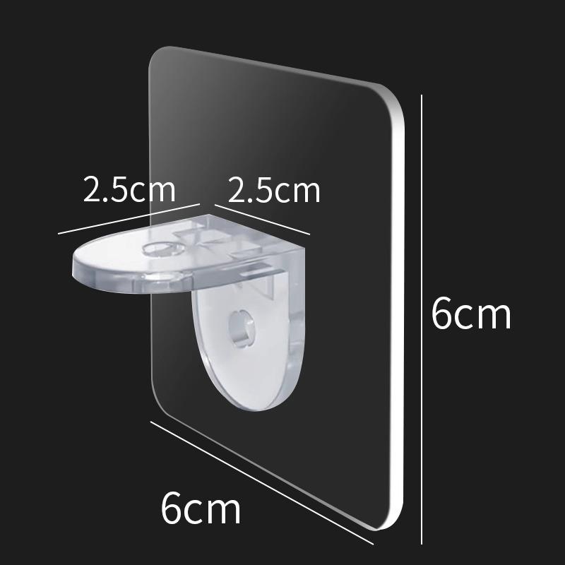 

Самоклеящийся кронштейн для полки без сверления для несущих перегородочных досок