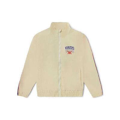 Vintage Sports Stand Collar Workwear Casual Jacket Men Jacket Off-White VN0A54JSZ6K