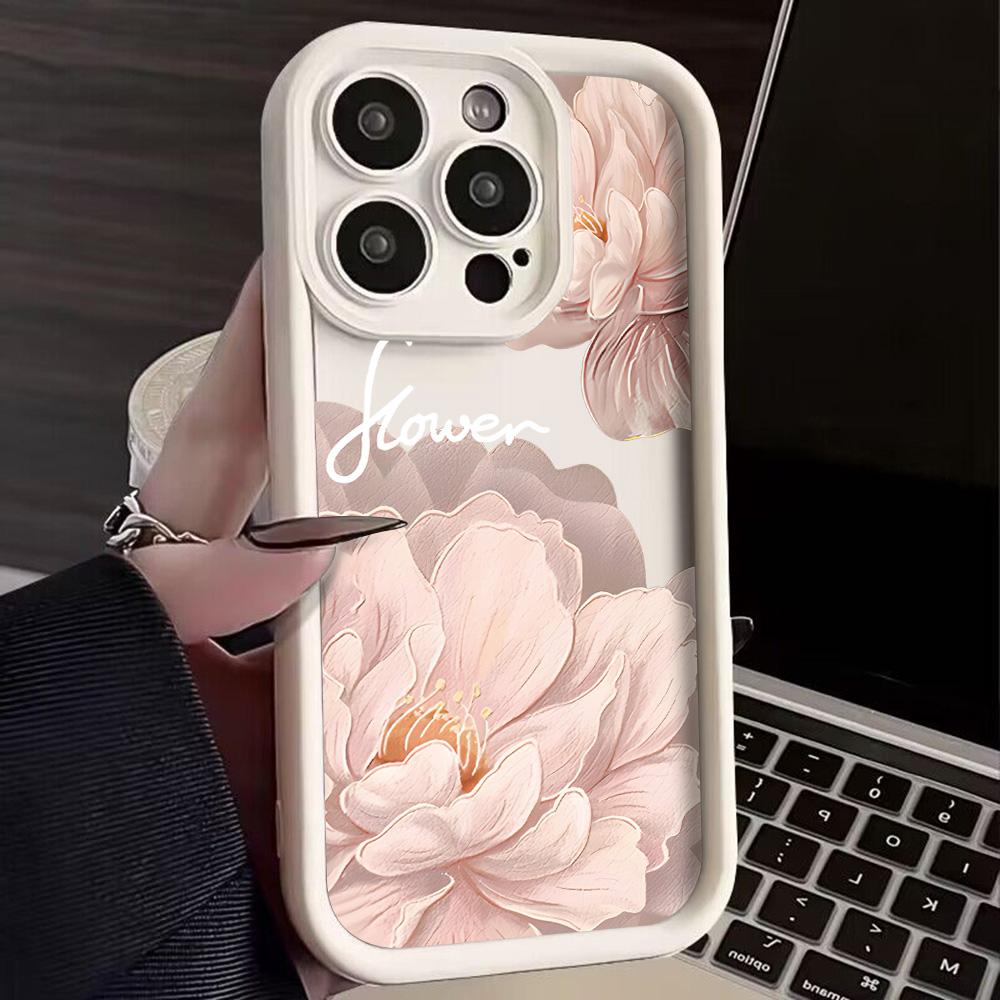 

Beautiful Flower Fashion Phone Case for Samsung S25 S24 S23 S22 S21 S20 Note 20 FE Plus Ultra 4G 5G Soft Silicone TPU Cover Samsung S20 FE