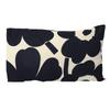 Marimekko Pillowcase, 50cm X 70cm, Unikko, White and Dark Blue, 070522 851 [Parallel Import]