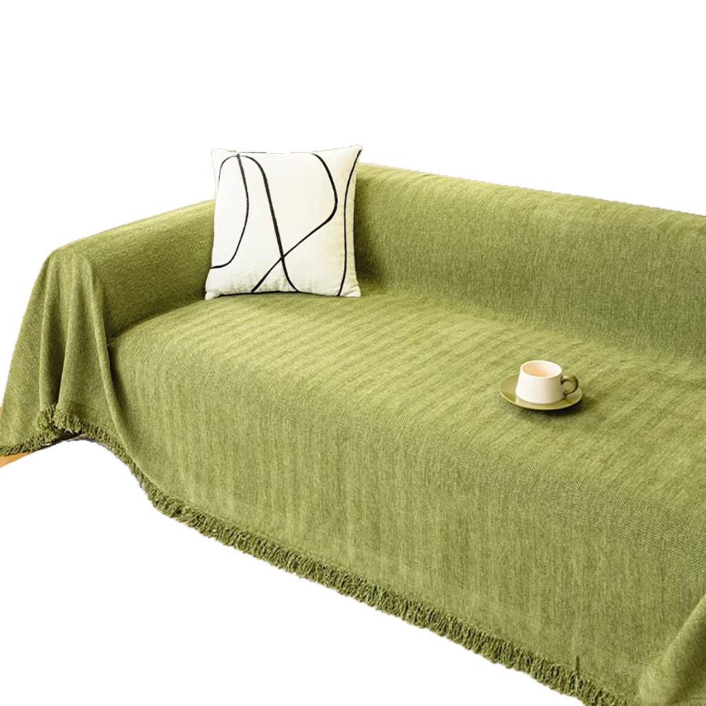 Herringbone Sofa Throw: 2023 All-Season Universal High-End Full Cover Blanket