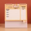 HANDUNYOU 2026 Good Luck Cartoon Desk Calendar Notebook