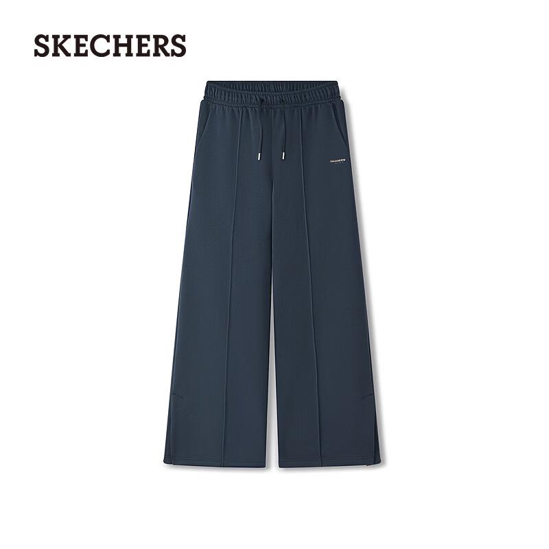 Skechers Women's Classic Knit Split Hem Flared Pants L226W068