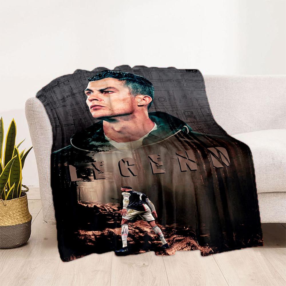 Ronaldo Juventus Legacy Blanket Soft & Cozy Great for Bedding Seaside Bed Four Seasons Universal Modern Style