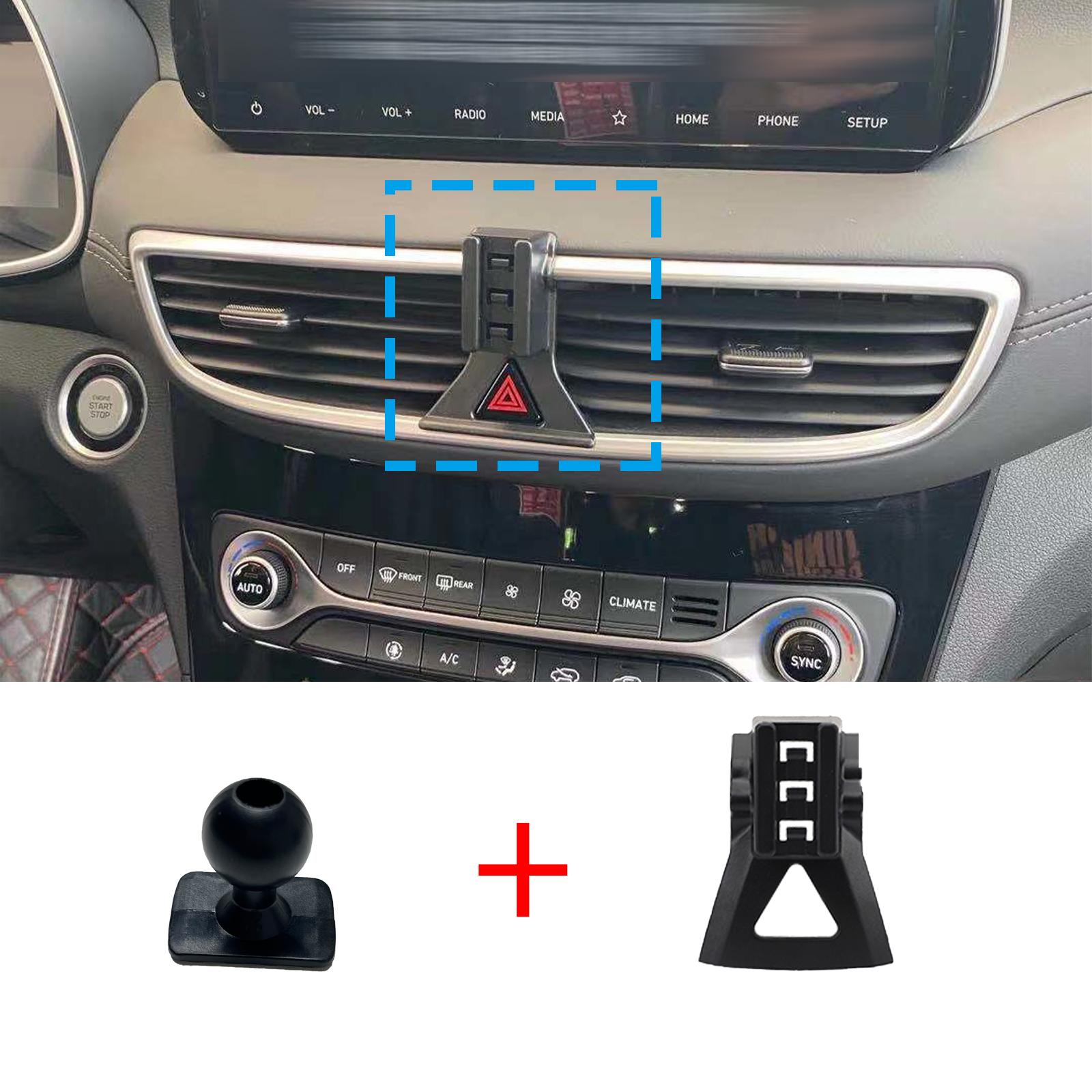 

для Hyundai Tucson TL 2019-2020 N Line Стенд Автоаксессуары Держатель для мобильного телефона Автомобильный Держатель GPS Навигация