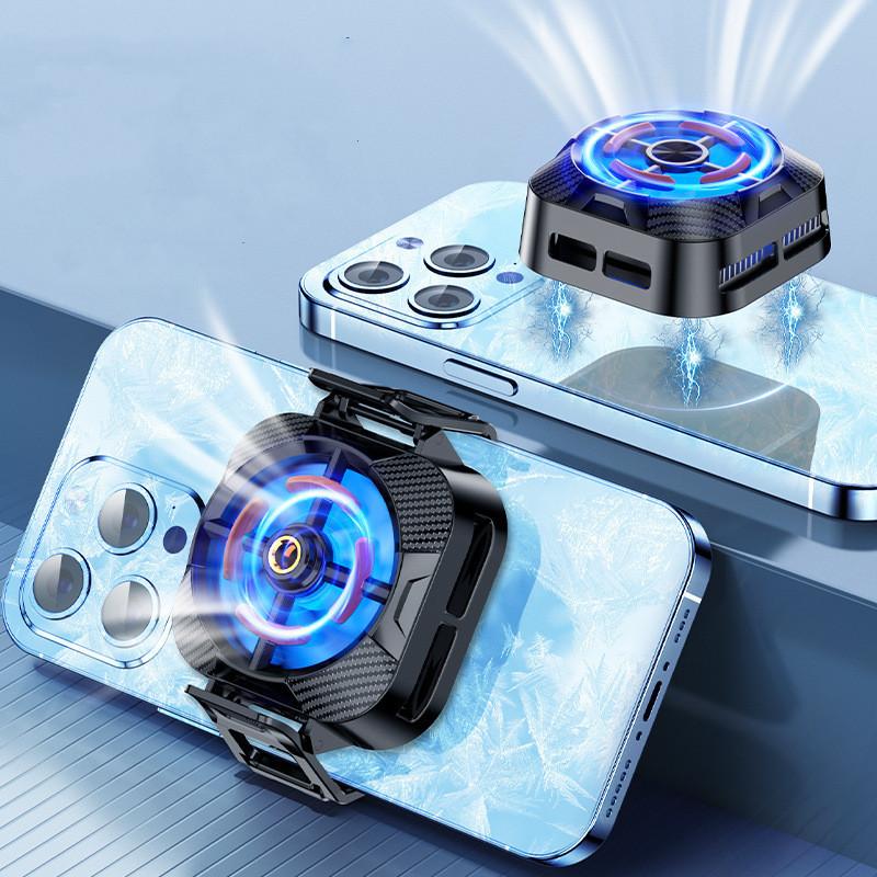 Mobile Phone Magnetic Semiconductor Peltier Radiator X79 Back-clip Refrigeration Game Cooler X94 for IOS Android Cooling Fan
