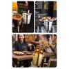 Sturdy Cooler Stand Rack Gold/Silver Beer Barrel Rack Versatile Ice Bucket Stand  Cooking Events