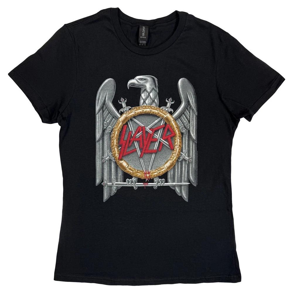 Slayer Silver Eagle Unisexs T Shirt New Official