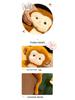 Golden Monkey Plush Toy - Cute Stuffed Animal Ape Doll, Perfect Gift for Girls and Kids' Birthdays