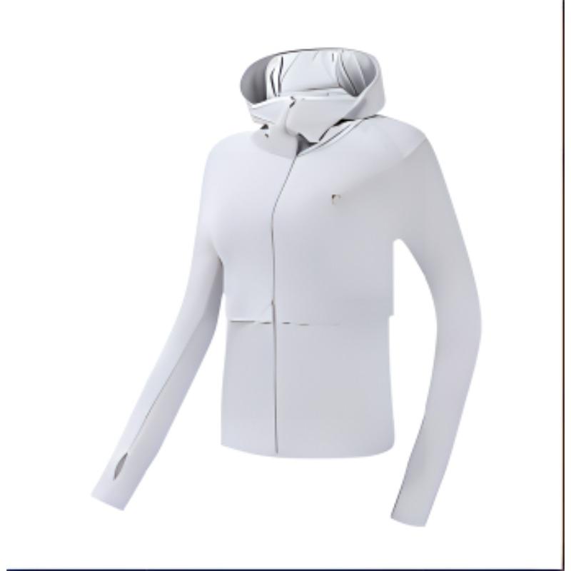 

New FILA Breathable Cooling UV Protection Sun Protection Clothing Women s Cloud Gray A51W421505AGY L