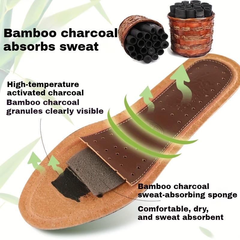 Unisex PU Insoles That Are Comfortable, Sweat-Absorbing, And Thick with Solid Cushioning. They Are Odor-Resistant And Breathable with Activated Carbon
