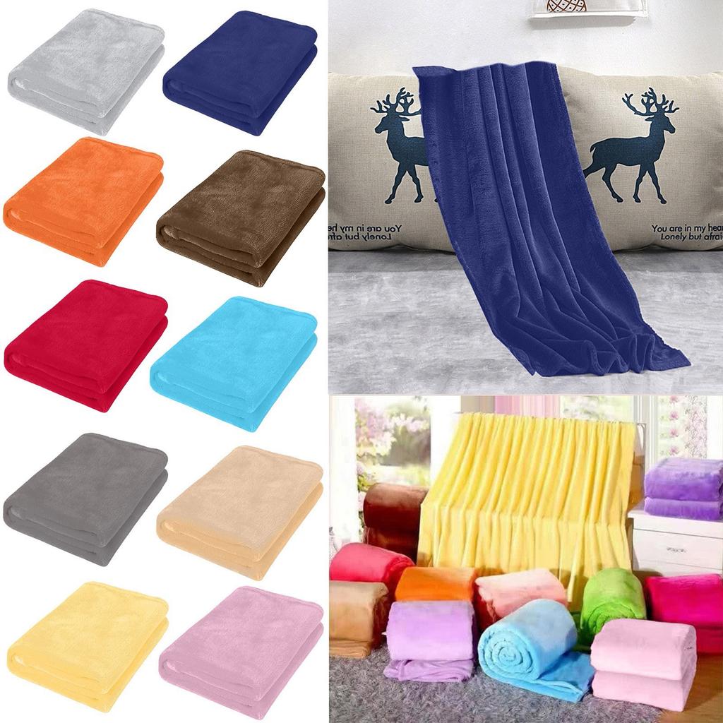 Fleece teppe ekstra mykt varm fuzzy seng plysj lett mikrofiber sofa sofa tepper