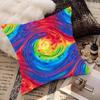 Rainbow Pillow Case Fashion Square Pillowcase Bedroom Sofa Room Ins Decoration Leisure