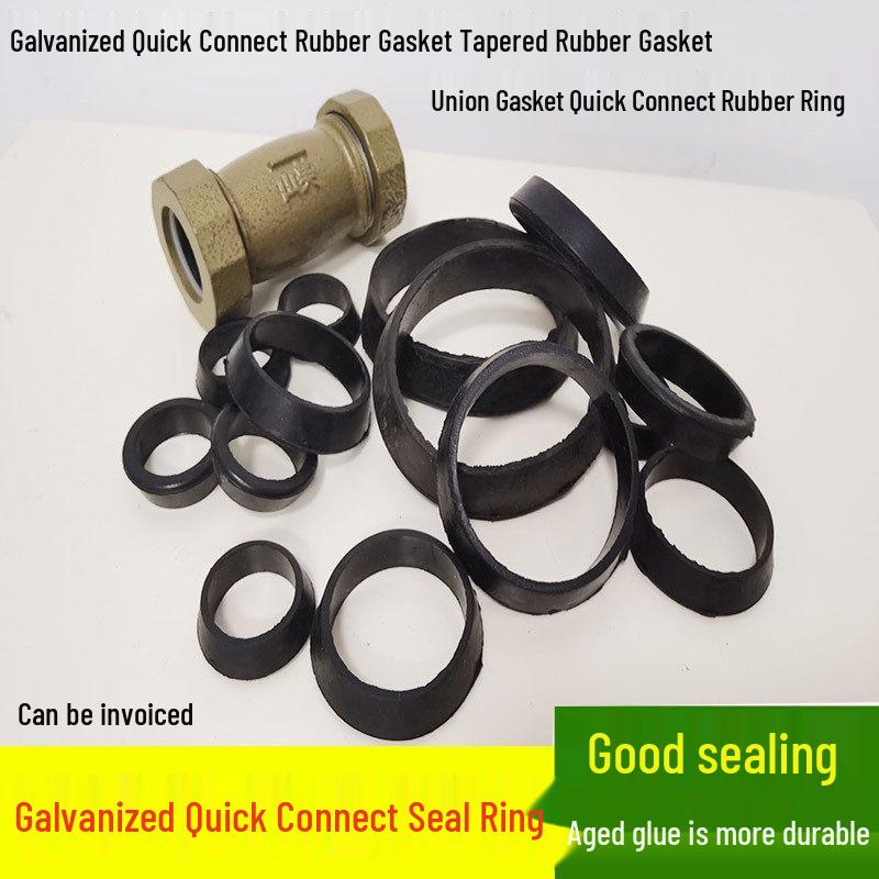 

Стандартное оцинкованное быстроразъемное резиновое уплотнительное кольцо DN15 (Galvanized Pipe OD 20MM)