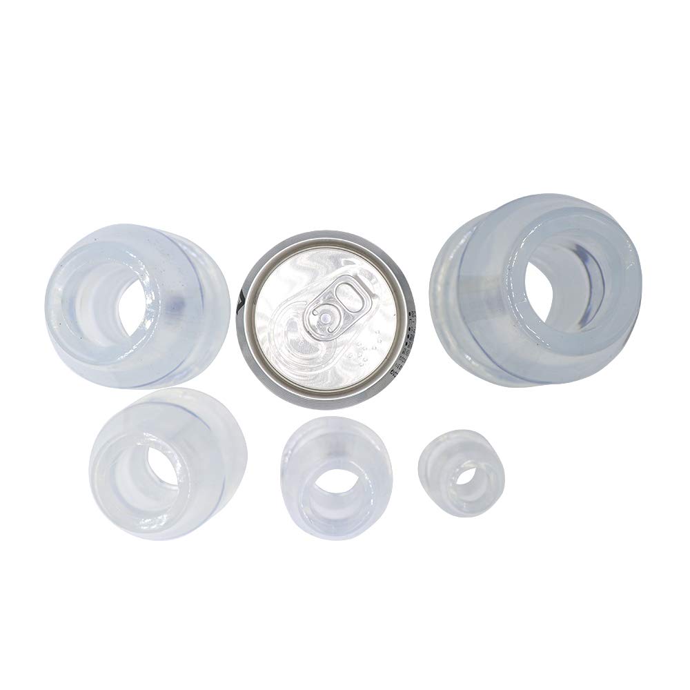 Stretch Master Anal Plug Clear Transparent Expandable Cleaning Tunnel Plug (XL Size)